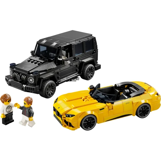 LEGO Speed Champions Mercedes‑AMG G 63 & SL 63 Car Set – Precision Builds for Luxury Car Enthusiasts - LEGO - Image 10
