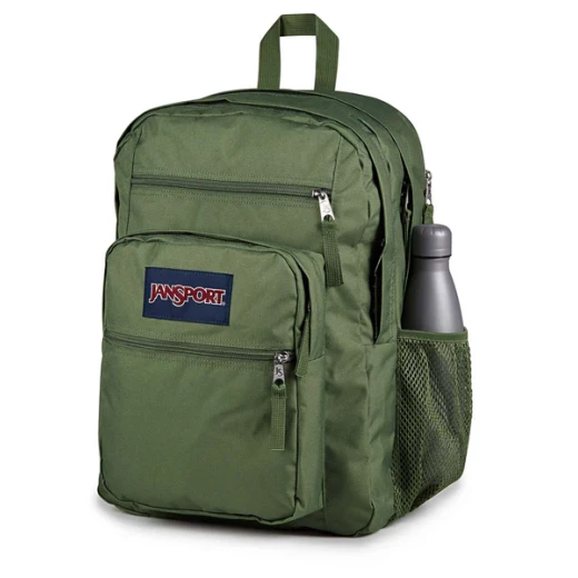 JanSport Big Student Backpack Cargo Green - Laptop Pocket 34 L - JanSport - Image 4