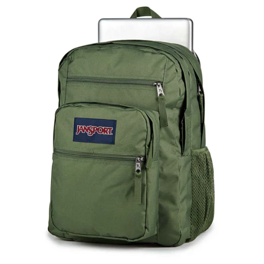 JanSport Big Student Backpack Cargo Green - Laptop Pocket 34 L - JanSport - Image 5