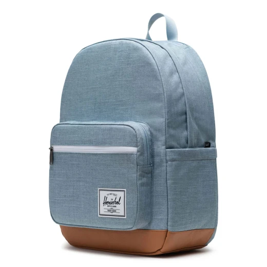 Herschel Pop Quiz Backpack – Ashley Blue Crosshatch – 30L Stylish & Functional Bag for School or Work - Herschel - Image 3
