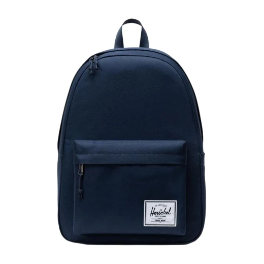 Herschel Classic XL Backpack – Navy Blue – 30L Capacity – Durable School Bag from SFU Bookstore