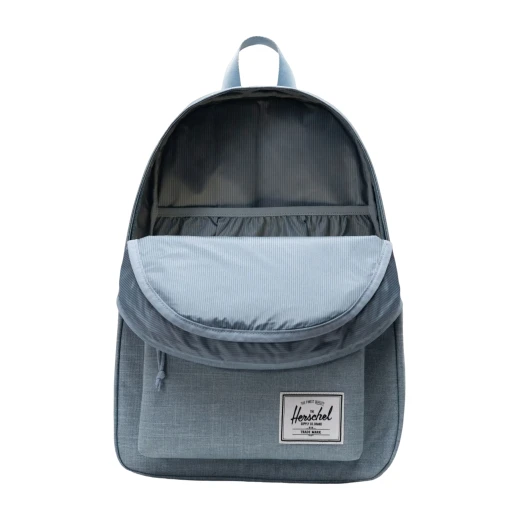 Herschel Classic XL Unisex Rucksack – Ashley Blue Crosshatch – 30L Durable & Spacious Backpack - Herschel - Image 2
