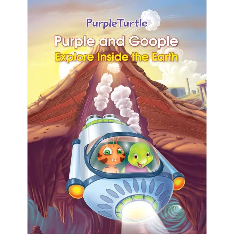 Dar Al-Zeenat Purple and Goople Explore Inside the Earth, A Learning Adventure on Friendship, Healthy Habits & Saving the Planet - Dar Al-Zeenat