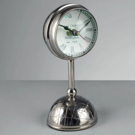 Mascagni Metal Table Clock - Modern Design - Stylish Home Decor Accessory Mascagni Metal Table Clock - Modern Design - Stylish Home Decor Accessory