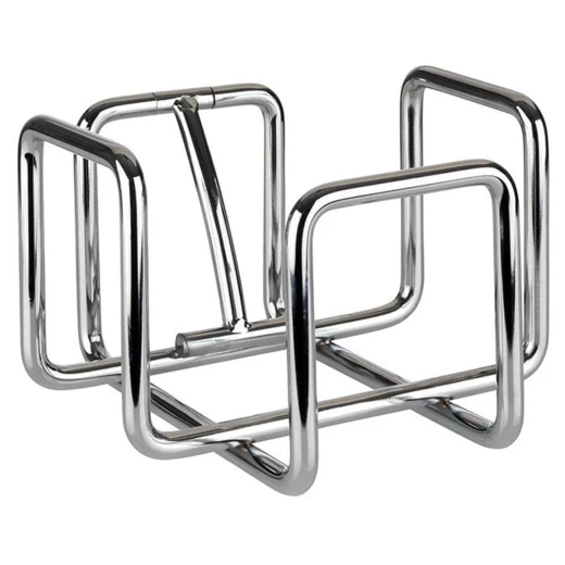 APS Hero Napkin Holder Chrome Stainless Steel - 14.5x14.5cm - Sleek and Durable Table Accessory APS Hero Napkin Holder Chrome Stainless Steel - 14.5x14.5cm - Sleek and Durable Table Accessory