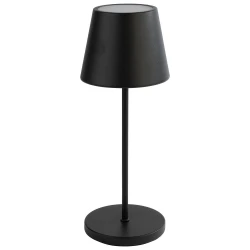 مصباح LED أسود بطول 26 سم بتصميم عصري وأنيق للإضاءة المنزلية أو المكتبية – من ليوناردو