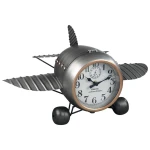 Mascagni Airplane Metal Clock with Storage Compartment – Decorative and Functional Design - Mascagni