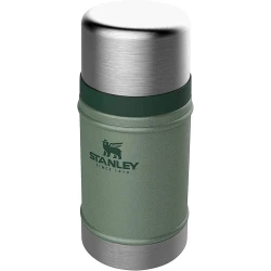 Stanley Classic Vacuum Food Jar 0.70L – Hammertone Green Insulated Container for Hot Meals
