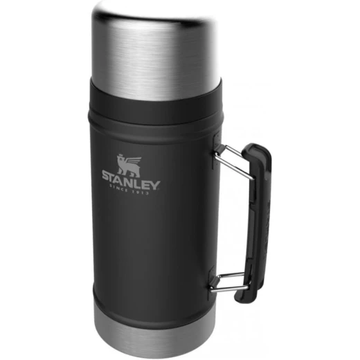 Stanley Classic Vacuum Food Jar 0.94L – Matte Black Insulated Container for Hot or Cold Meals - Stanley - Image 3