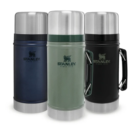 Stanley Classic Vacuum Food Jar 0.94L – Matte Black Insulated Container for Hot or Cold Meals - Stanley - Image 4