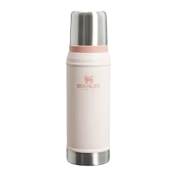 Stanley Classic Legendary Bottle 0.75L – Rose Quartz Metallic Insulated Bottle for Hot & Cold Drinks