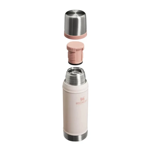 Stanley Classic Legendary Bottle 0.75L – Rose Quartz Metallic Insulated Bottle for Hot & Cold Drinks - Stanley - Image 2