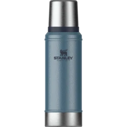 Stanley Classic Legendary Bottle 0.75L – Insulated for Hot & Cold Drinks, Hammertone Lake