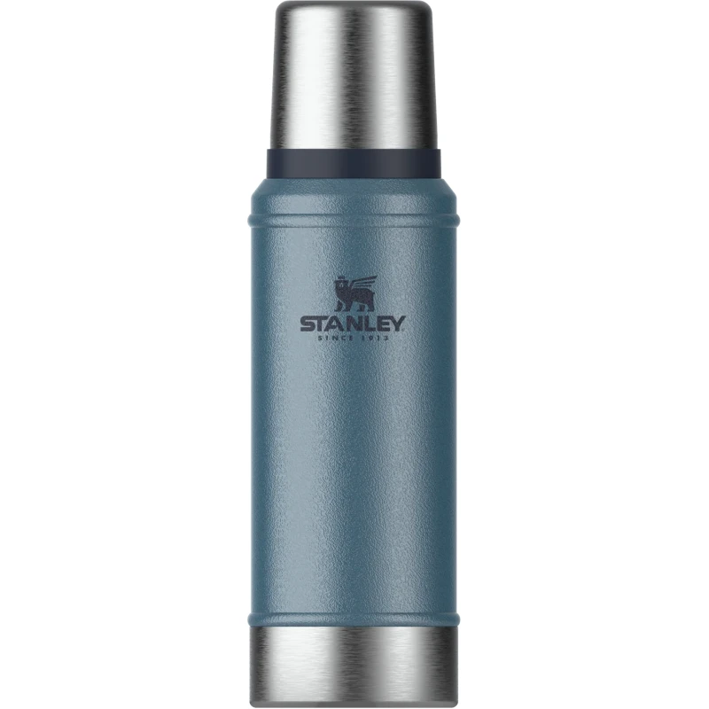 Stanley Classic Legendary Bottle 0.75L – Insulated for Hot & Cold Drinks, Hammertone Lake - Stanley