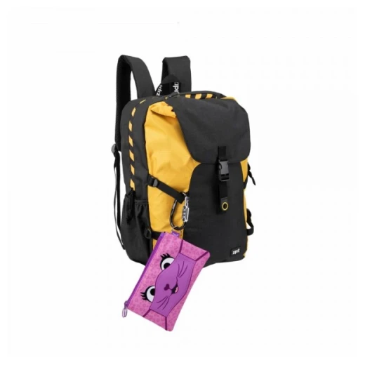 ZIPIT Face-It Creature Pen Case - Pink Double Zipper - ZIPIT - Image 3