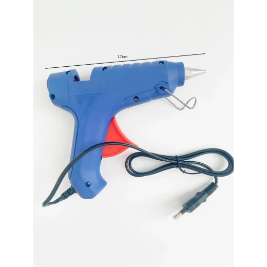 60W Hot Melt Glue Gun, Fast Heating with Copper Nozzle, Lightweight, Easy to Use for Craft & Repair Projects - Image 2