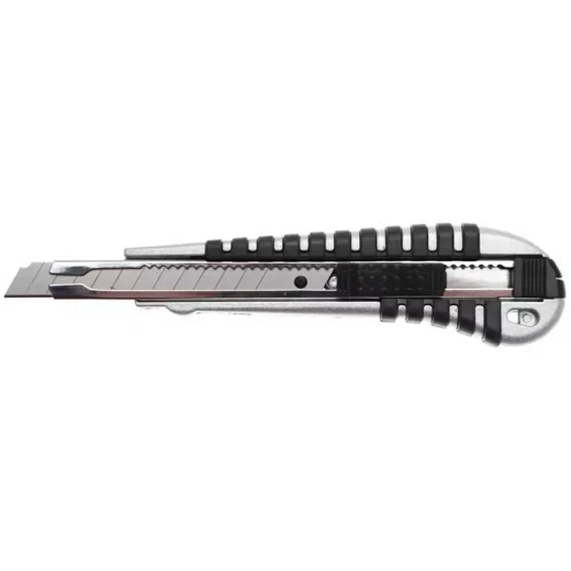 Raion MRG-9 Paper Knife (Scalpel) 18mm – Precision Cutting Tool for Office and School Grey Raion MRG-9 Paper Knife (Scalpel) 18mm – Precision Cutting Tool for Office and School Grey