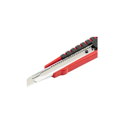Raion MRG-9 Paper Knife (Scalpel) 18mm – Precision Cutting Tool for Office and School Red - Raion - Image 4