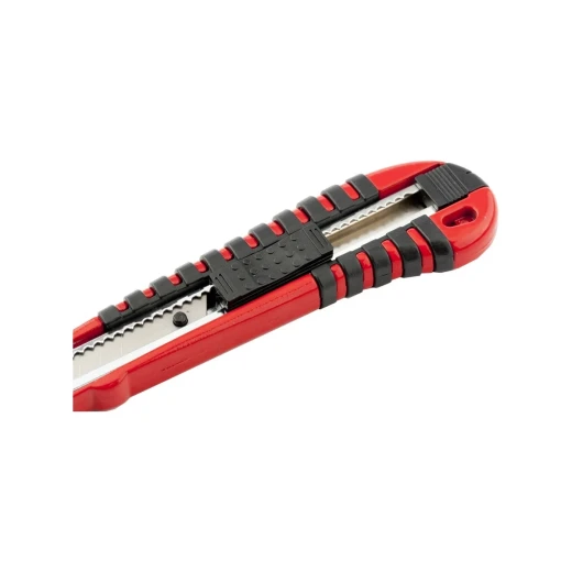 Raion MRG-9 Paper Knife (Scalpel) 18mm – Precision Cutting Tool for Office and School Red - Raion - Image 3