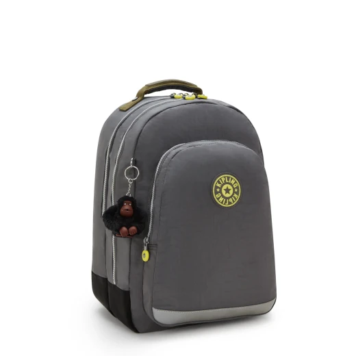 Kipling Class Room Large Backpack with Laptop Compartment – Back to Grey, Size 43 × 29 × 24 cm – Spacious, Durable & Stylish, Perfect for School and Work - Kipling - Image 2