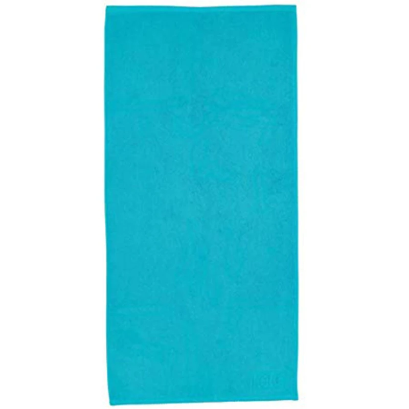 Kela Ladessa 100% Cotton Towel 50x100 cm, Soft & Absorbent Bathroom Hand Towel, Turquoise - Kela