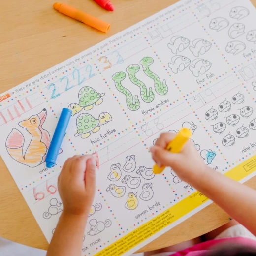 Numbers 1-10 Write-A-Mat - Melissa & doug - Image 4