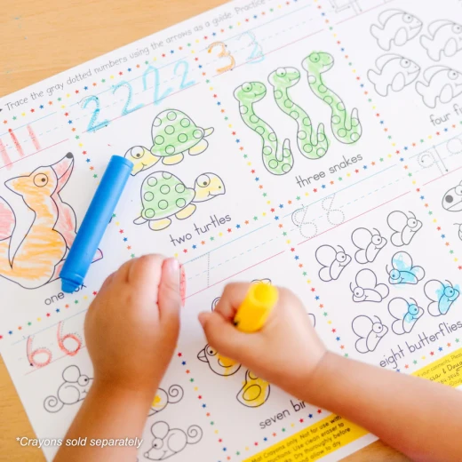 Numbers 1-10 Write-A-Mat - Melissa & doug - Image 3