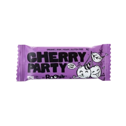 ROOBAR Organic Cherry Party Bar 30g - Delicious & Healthy Snack