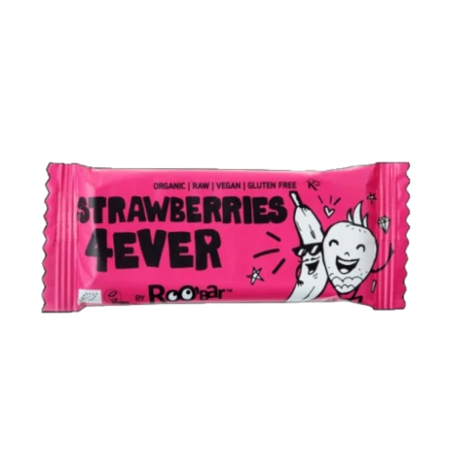 RooBar Dragon Strawberries 4 Ever 30g - Gluten Free Snack RooBar Dragon Strawberries 4 Ever 30g - Gluten Free Snack