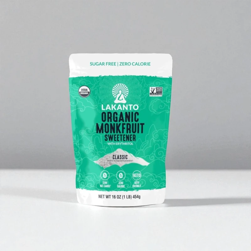 Lakanto Monk Fruit Sweetener Classic 454g - Zero Calorie - Lakanto