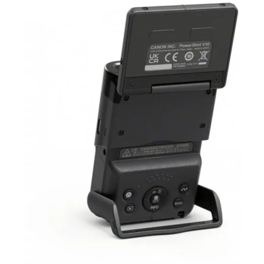 كانون PowerShot V10 (الطراز 5947C006AA) – كاميرا مدوّنة مدمجة بدقة 4K، مستشعر 1 بوصة، حامل مدمج وميكروفون ستيريو - كانون - Image 5