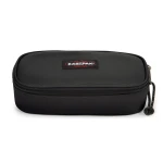Eastpak Oval XL Pencil Case, Black, Extra‑Large Stationery Pouch, 22 × 6 × 11 cm, Durable 100% Nylon - Eastpak