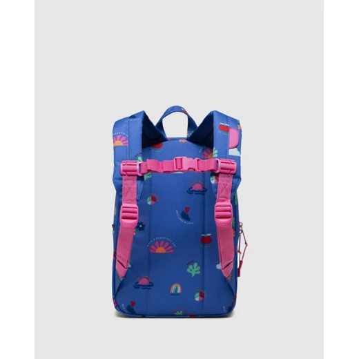 Herschel Printed Heritage Kids Backpack – Blue School Bag – Lightweight & Durable 33 x 24 x 11 cm - Herschel - Image 2