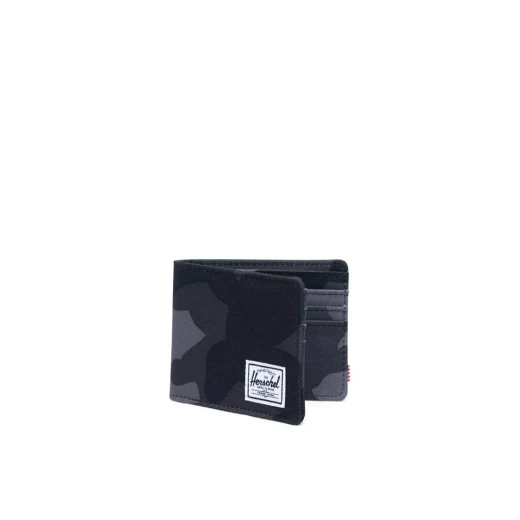 Herschel Roy Wallet – RFID Black Night Camo Card & Cash Holder – 9 × 11 × 1 cm, Travel & Everyday Carry - Herschel - Image 2