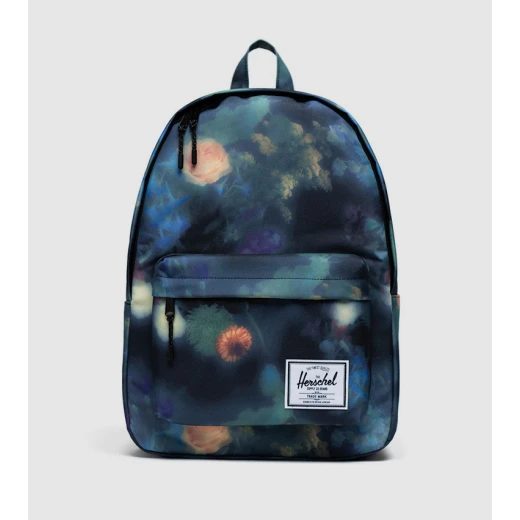 Herschel Classic XL  Floral Mist Polyester 30L Backpack – 30 L, 44.5 × 31.8 × 15.2 cm