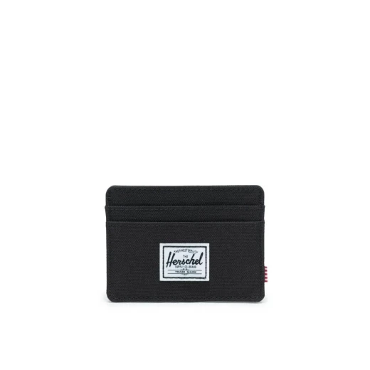 Herschel Charlie Card Holder Wallet –Black Design, Compact Envelope-Style Wallet (8 × 10.5 cm) Men's Accessories Herschel Charlie Card Holder Wallet –Black Design, Compact Envelope-Style Wallet (8 × 10.5 cm) Men's Accessories