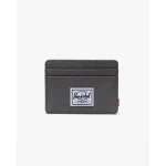 Herschel Charlie RFID Wallet - Gargoyle Grey, Compact Card Holder – 6.5 x 9.3 cm - Herschel