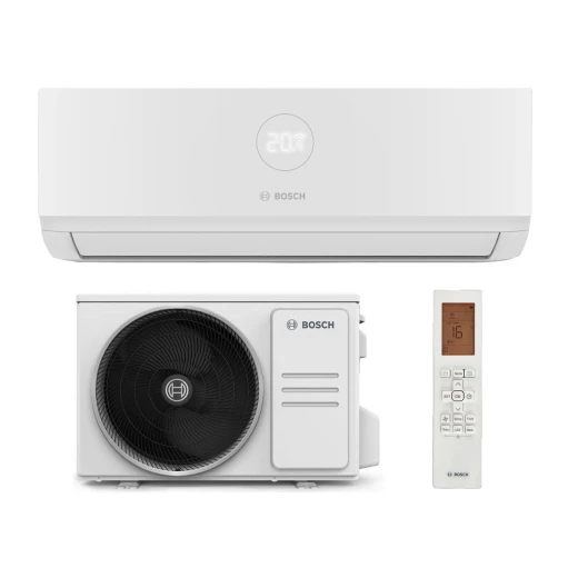 مكيف سبليت 2 طن – بارد وساخن – موديل CL 3000 IU W 70 E – لون أبيض – أداء قوي يناسب جميع الفصول من بوش