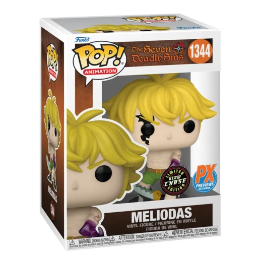 Pop! Animation: Seven Deadly Sins- Meliodas with Chase (Demon Mode)