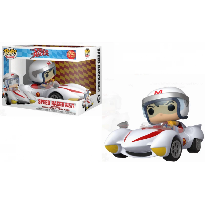 Funko Pop! Animation: Speed Racer - Speed Racer with Mach 5 Vinyl Figure - Funko