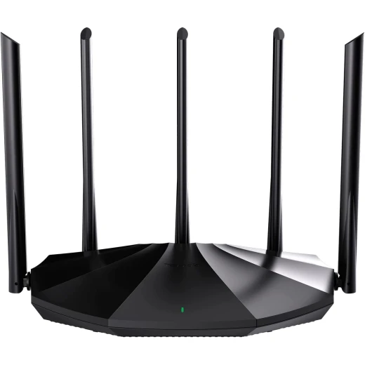 جهاز توجيه واي فاي ذكي TX2 Pro WiFi 6 AX1500، إنترنت لاسلكي ثنائي النطاق جيجابت واي فاي 6، 5 هوائيات عالية الكسب 6 ديسيبل، 3 منافذ LAN جيجابت، WPA3+OFDMA+MU-MIMO (أسود) من تيندا جهاز توجيه واي فاي ذكي TX2 Pro WiFi 6 AX1500، إنترنت لاسلكي ثنائي النطاق جيجابت واي فاي 6، 5 هوائيات عالية الكسب 6 ديسيبل، 3 منافذ LAN جيجابت، WPA3+OFDMA+MU-MIMO (أسود) من تيندا