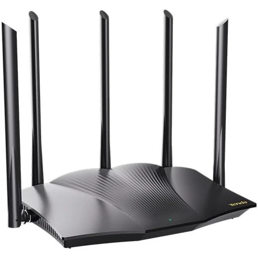 جهاز توجيه TX12 Pro AX3000 ثنائي النطاق جيجابت Wi-Fi 6 مع منافذ جيجابت ايثرنت و4 هوائيات خارجية، للمنزل والمكتب مع نطاقات 2.4 جيجاهرتز و5 جيجاهرتز، وتقنية MU-MIMO من تيندا جهاز توجيه TX12 Pro AX3000 ثنائي النطاق جيجابت Wi-Fi 6 مع منافذ جيجابت ايثرنت و4 هوائيات خارجية، للمنزل والمكتب مع نطاقات 2.4 جيجاهرتز و5 جيجاهرتز، وتقنية MU-MIMO من تيندا