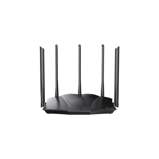 جهاز توجيه TX12 Pro AX3000 ثنائي النطاق جيجابت Wi-Fi 6 مع منافذ جيجابت ايثرنت و4 هوائيات خارجية، للمنزل والمكتب مع نطاقات 2.4 جيجاهرتز و5 جيجاهرتز، وتقنية MU-MIMO من تيندا - تيندا - Image 4