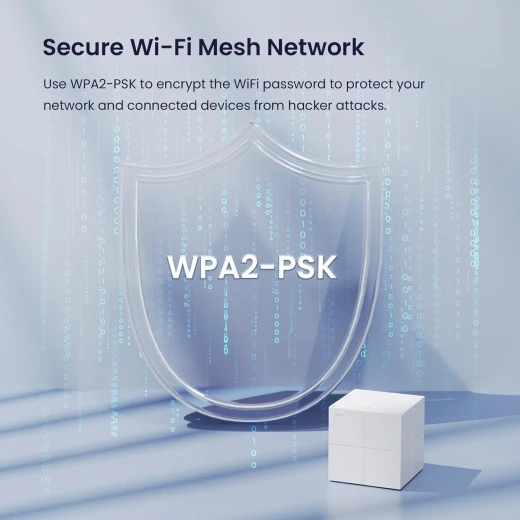 Tenda Nova Mesh WiFi System MW6 - Covers up to 2400 sq.ft - AC1200 Whole Home WiFi Mesh System - Gigabit Dual-Band Mesh Network for 90 Devices - Replaces Wireless Router and WiFi Extender - 2-Pack - Tenda - Image 2