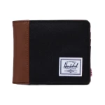 Herschel Hank Wallet Black/Tan - Multiple Card Slots - Herschel