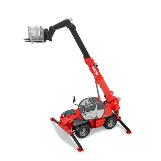 Bruder MRT 2150 Toy Construction Vehicle Black and Red - Bruder - Image 2