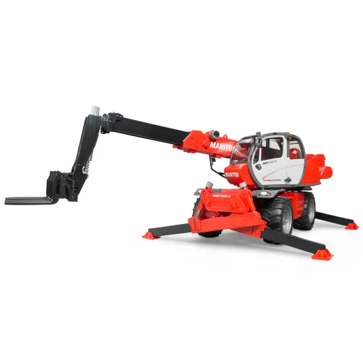 Bruder MRT 2150 Toy Construction Vehicle Black and Red - Bruder - Image 5
