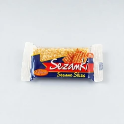 Sezamki Sesame Seed Bars – Crunchy Sweet Nutty Snack, 24 x 27g Pack – Traditional Polish Treat