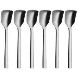 WMF Nuova Ice-cream Spoon Set of 6 - Stainless Steel