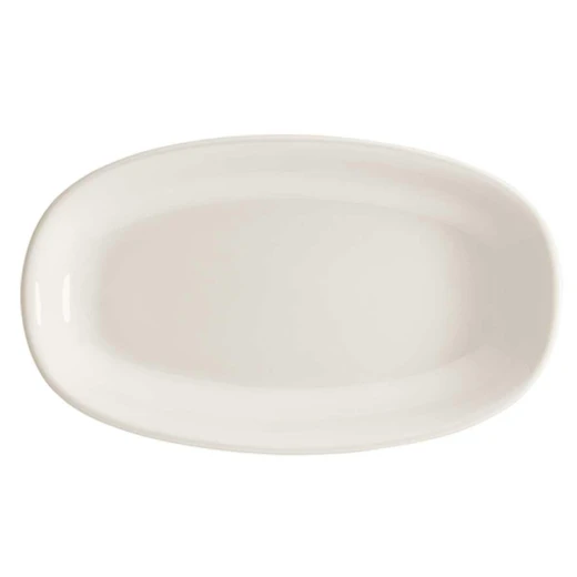 Bonna White Oval Plate 15x8.5cm Porcelain Dinnerware Bonna White Oval Plate 15x8.5cm Porcelain Dinnerware